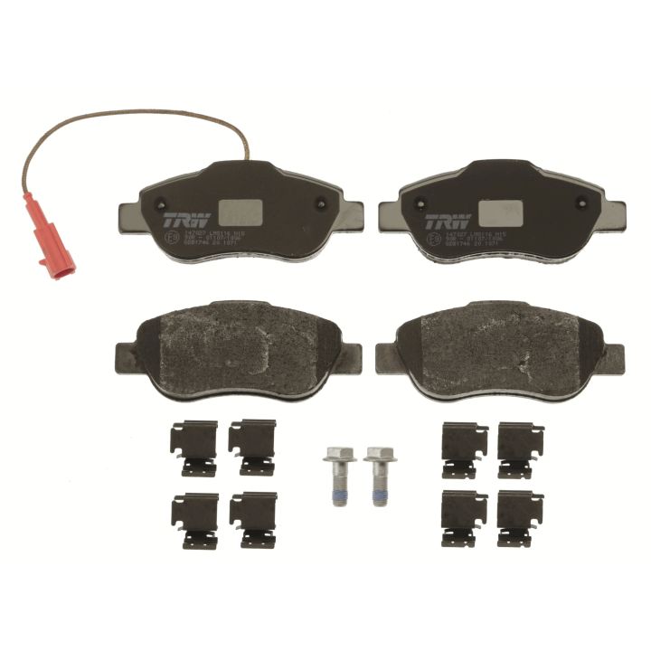 Stabdžių trinkelių rinkinys, diskinis stabdys TRW GDB1746