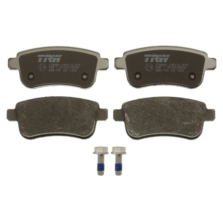 Stabdžių trinkelių rinkinys, diskinis stabdys TRW GDB1791