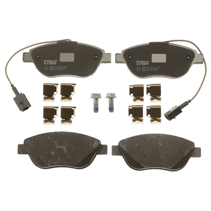 Stabdžių trinkelių rinkinys, diskinis stabdys TRW GDB1829