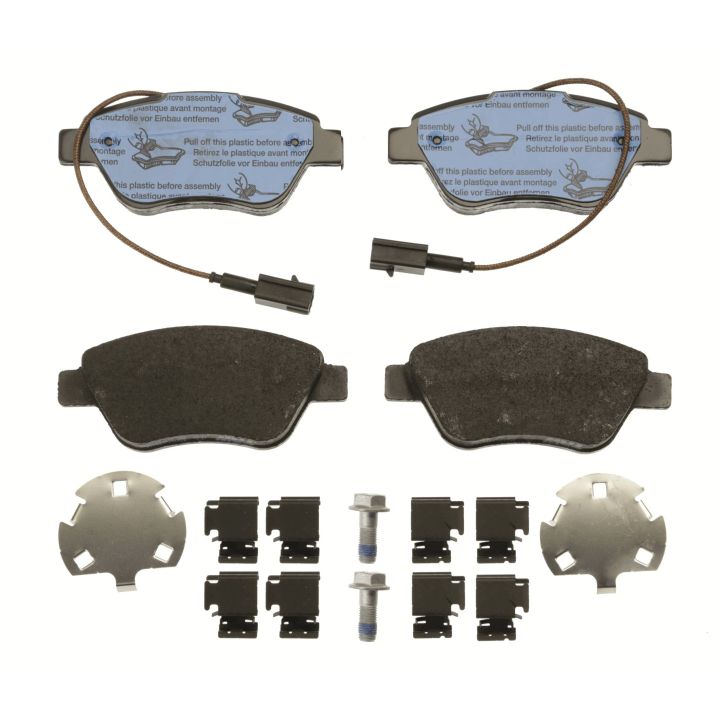 Stabdžių trinkelių rinkinys, diskinis stabdys TRW GDB1842