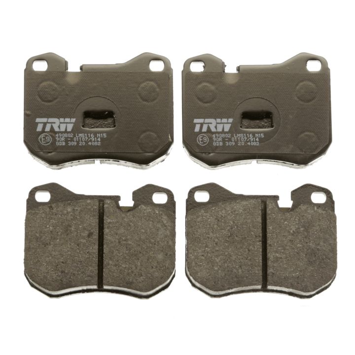 Stabdžių trinkelių rinkinys, diskinis stabdys TRW GDB309