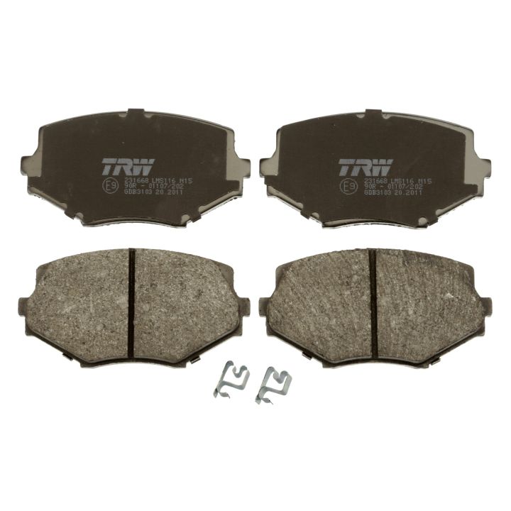 Stabdžių trinkelių rinkinys, diskinis stabdys TRW GDB3103