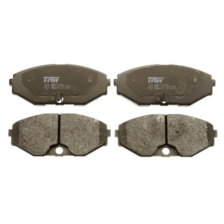 Stabdžių trinkelių rinkinys, diskinis stabdys TRW GDB3273