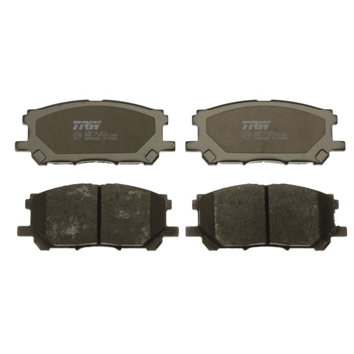 Stabdžių trinkelių rinkinys, diskinis stabdys TRW GDB3338