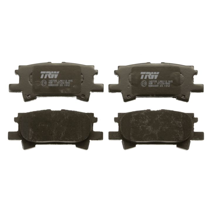 Stabdžių trinkelių rinkinys, diskinis stabdys TRW GDB3339