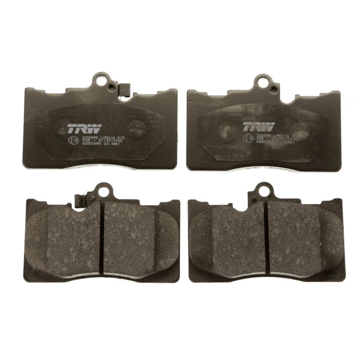 Stabdžių trinkelių rinkinys, diskinis stabdys TRW GDB3398