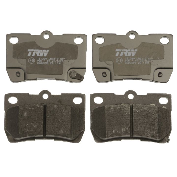 Stabdžių trinkelių rinkinys, diskinis stabdys TRW GDB3399