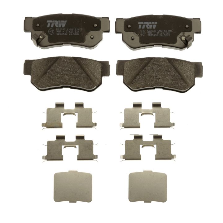 Stabdžių trinkelių rinkinys, diskinis stabdys TRW GDB3432