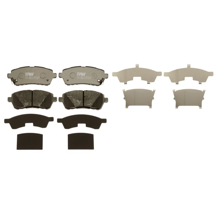 Stabdžių trinkelių rinkinys, diskinis stabdys TRW GDB3437