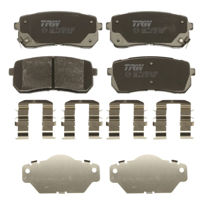 Stabdžių trinkelių rinkinys, diskinis stabdys TRW GDB3449