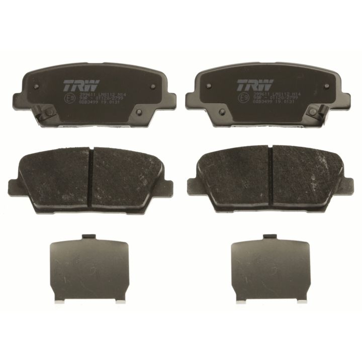 Stabdžių trinkelių rinkinys, diskinis stabdys TRW GDB3499