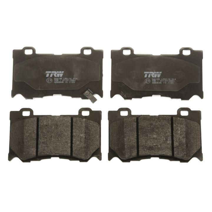 Stabdžių trinkelių rinkinys, diskinis stabdys TRW GDB3505