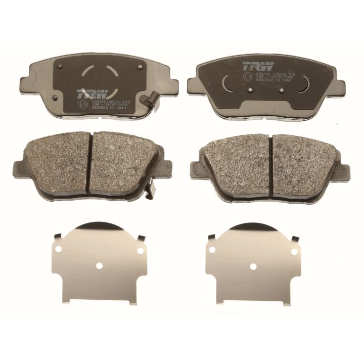 Stabdžių trinkelių rinkinys, diskinis stabdys TRW GDB3540