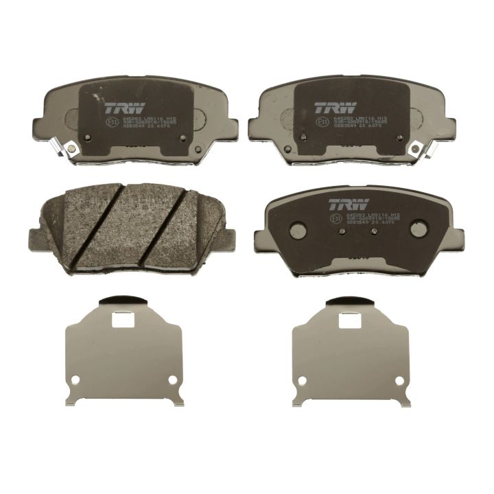 Stabdžių trinkelių rinkinys, diskinis stabdys TRW GDB3549