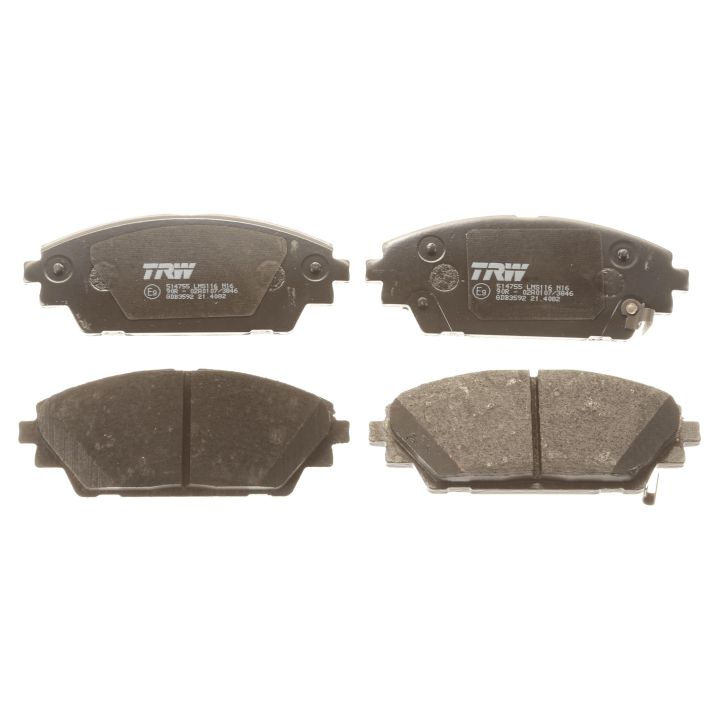 Stabdžių trinkelių rinkinys, diskinis stabdys TRW GDB3592