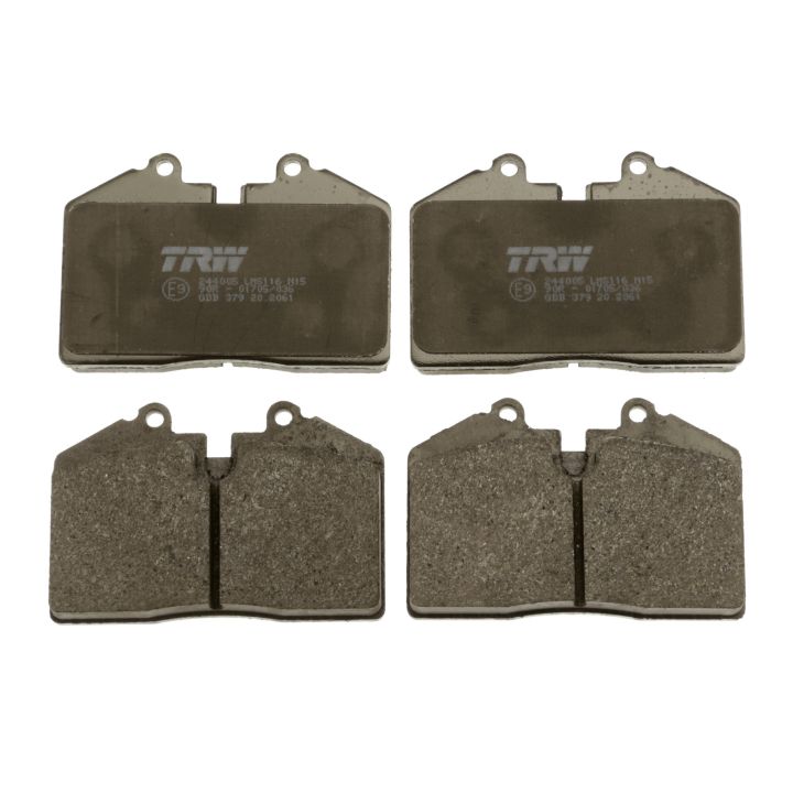 Stabdžių trinkelių rinkinys, diskinis stabdys TRW GDB379