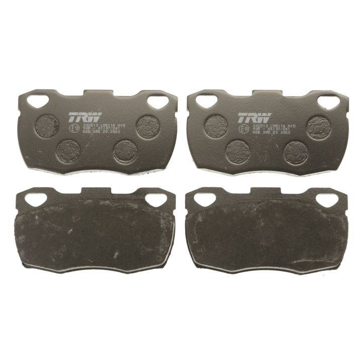 Stabdžių trinkelių rinkinys, diskinis stabdys TRW GDB395