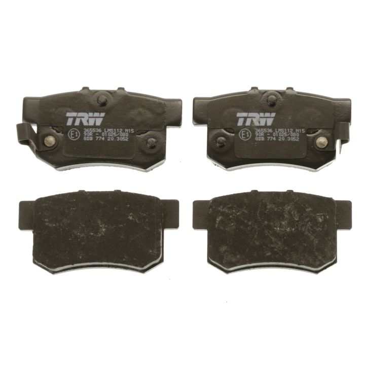 Stabdžių trinkelių rinkinys, diskinis stabdys TRW GDB774