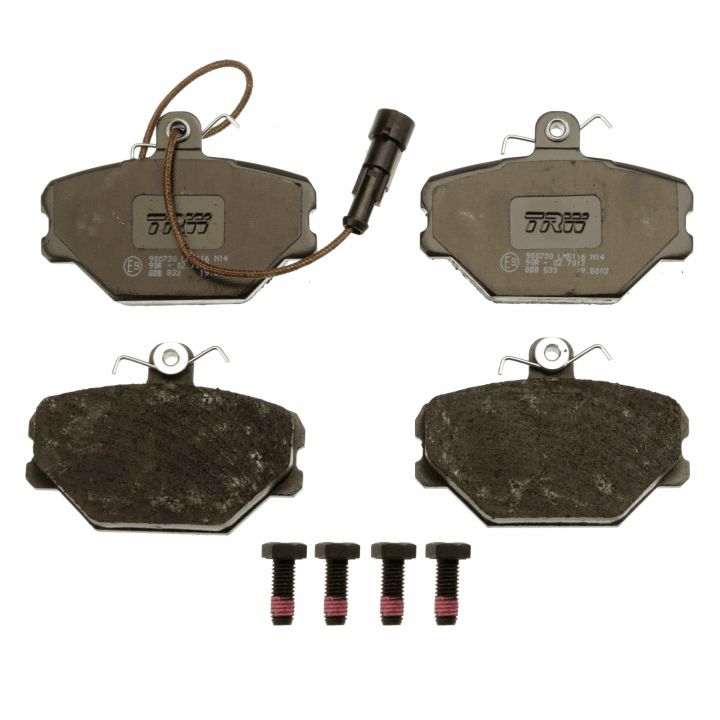 Stabdžių trinkelių rinkinys, diskinis stabdys TRW GDB833