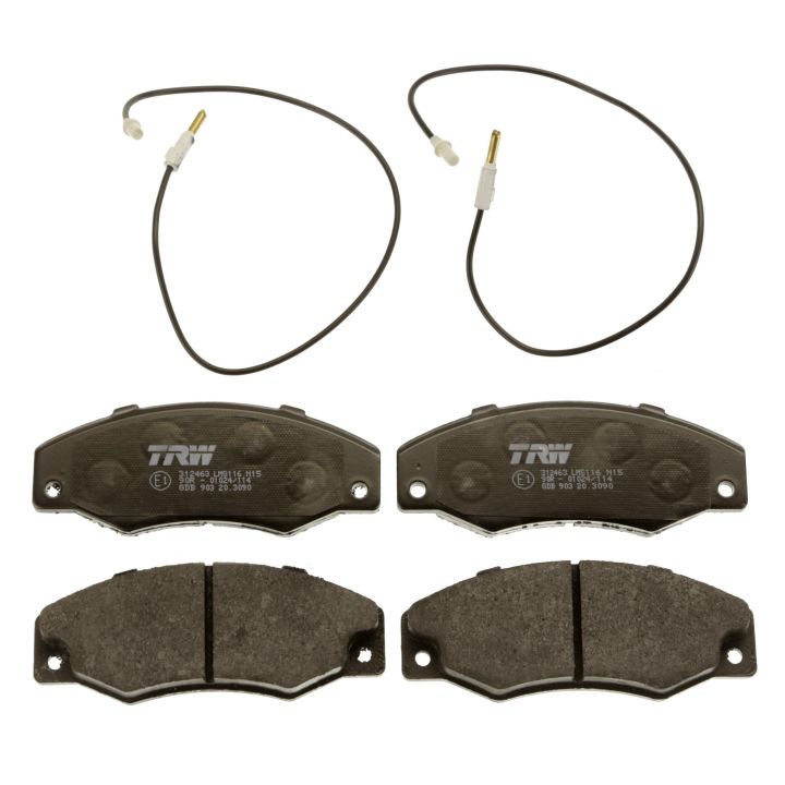 Stabdžių trinkelių rinkinys, diskinis stabdys TRW GDB903