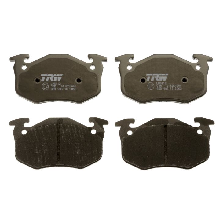 Stabdžių trinkelių rinkinys, diskinis stabdys TRW GDB905