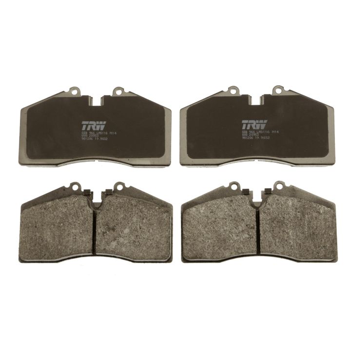 Stabdžių trinkelių rinkinys, diskinis stabdys TRW GDB966