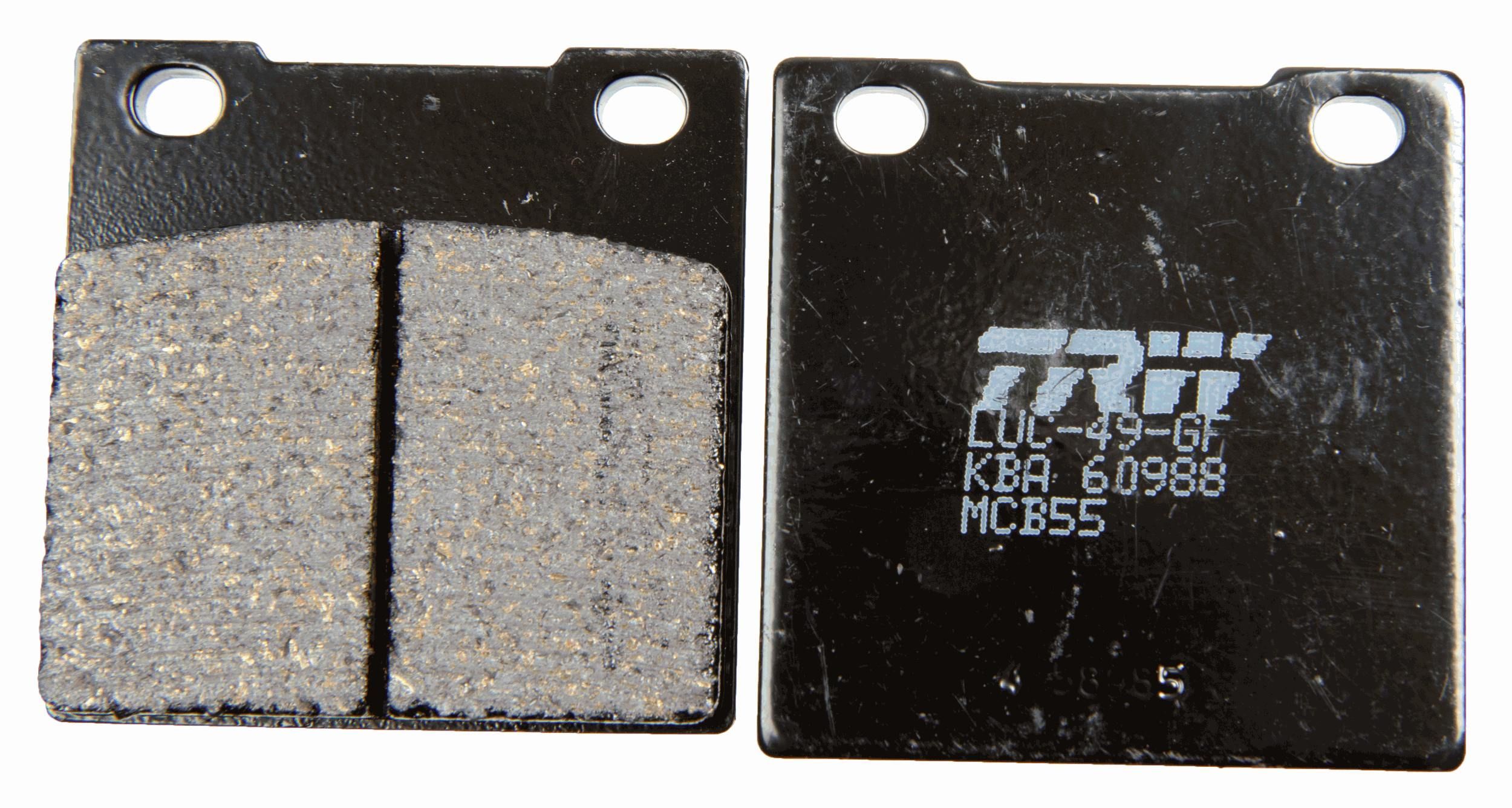 Stabdžių trinkelių rinkinys, diskinis stabdys TRW MCB55