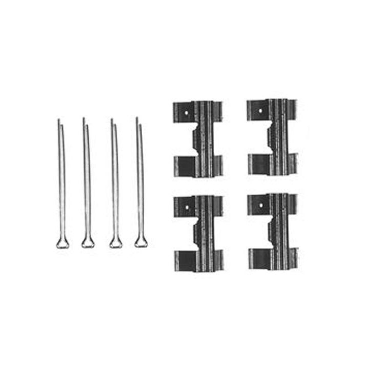 Priedų komplektas, diskinių stabdžių trinkelės TRW PFK131