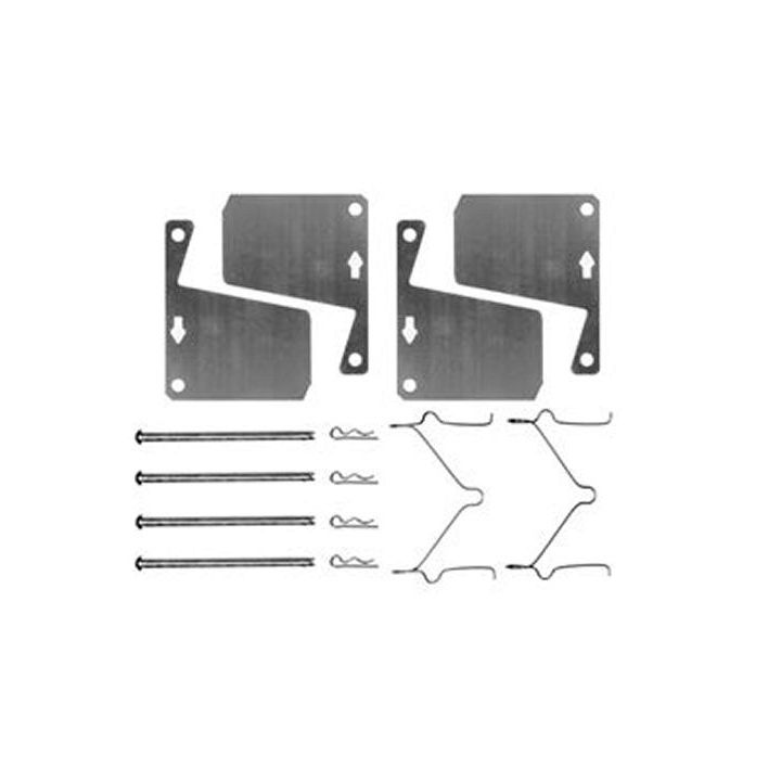 Priedų komplektas, diskinių stabdžių trinkelės TRW PFK17