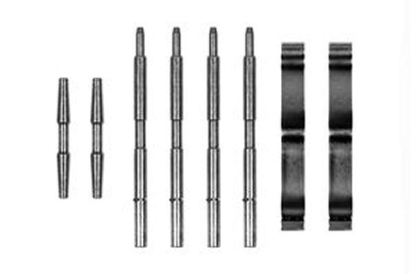 Priedų komplektas, diskinių stabdžių trinkelės TRW PFK202