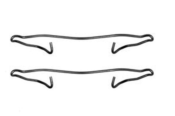 Priedų komplektas, diskinių stabdžių trinkelės TRW PFK215