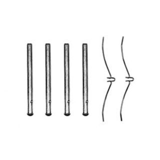 Priedų komplektas, diskinių stabdžių trinkelės TRW PFK219