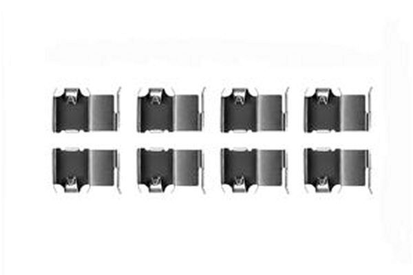 Priedų komplektas, diskinių stabdžių trinkelės TRW PFK221