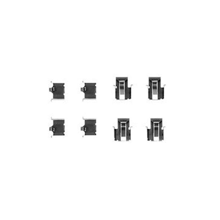 Priedų komplektas, diskinių stabdžių trinkelės TRW PFK236