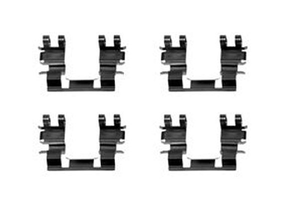 Priedų komplektas, diskinių stabdžių trinkelės TRW PFK265