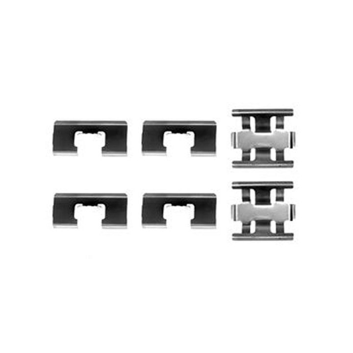 Priedų komplektas, diskinių stabdžių trinkelės TRW PFK269