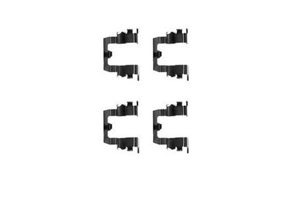 Priedų komplektas, diskinių stabdžių trinkelės TRW PFK273