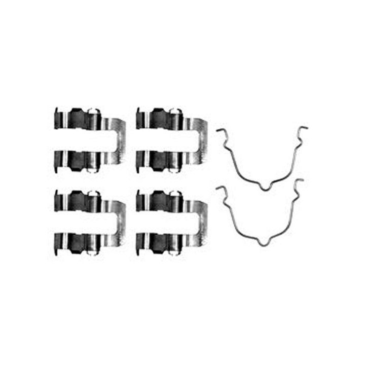 Priedų komplektas, diskinių stabdžių trinkelės TRW PFK283