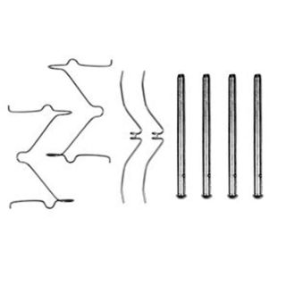 Priedų komplektas, diskinių stabdžių trinkelės TRW PFK286