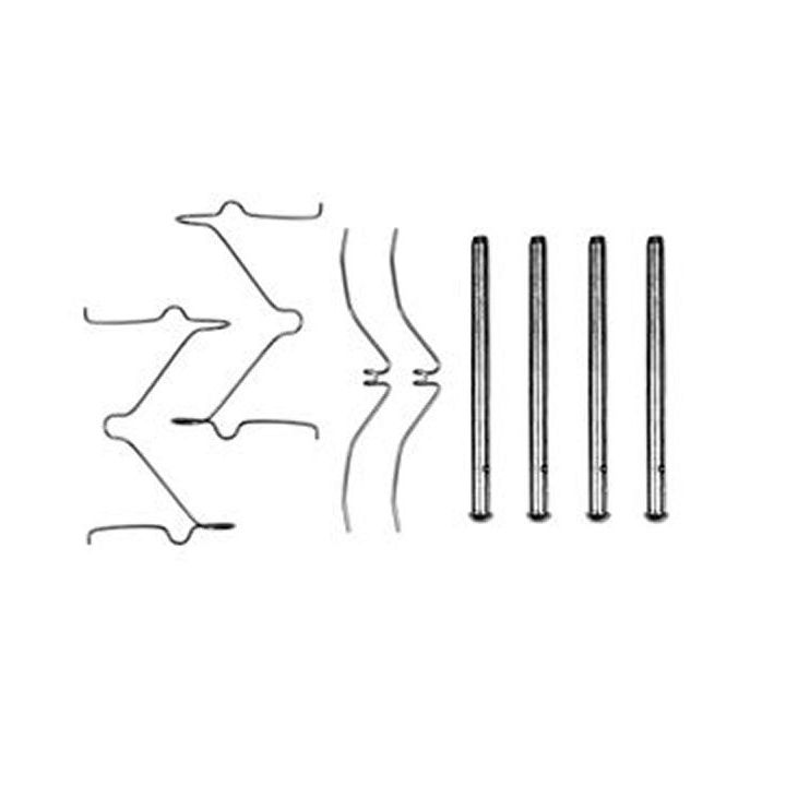 Priedų komplektas, diskinių stabdžių trinkelės TRW PFK286