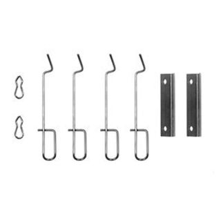 Priedų komplektas, diskinių stabdžių trinkelės TRW PFK287