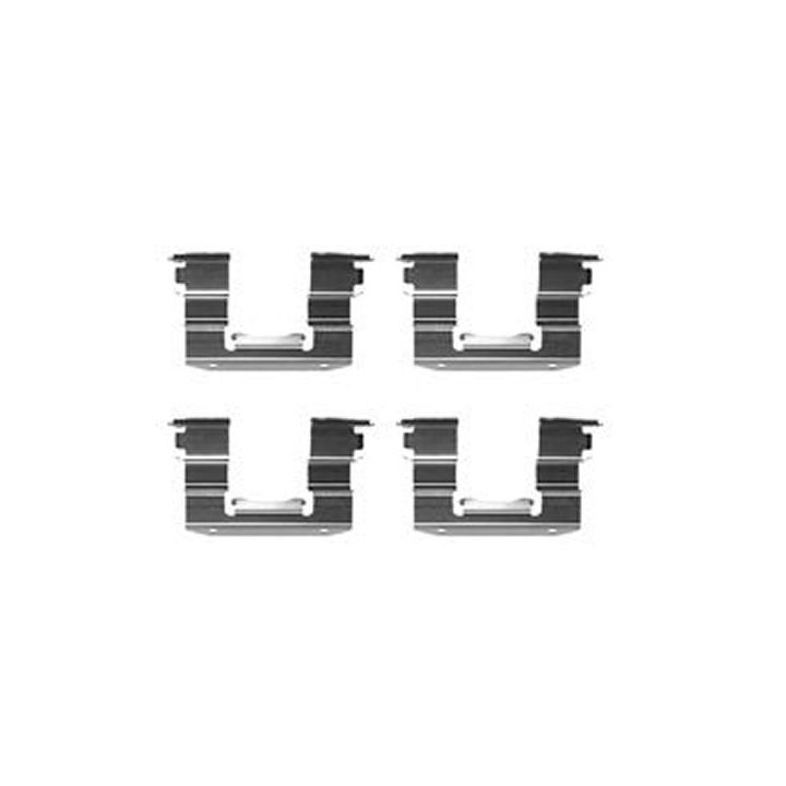 Priedų komplektas, diskinių stabdžių trinkelės TRW PFK309