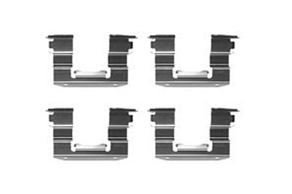 Priedų komplektas, diskinių stabdžių trinkelės TRW PFK309