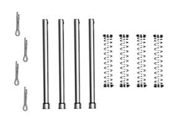 Priedų komplektas, diskinių stabdžių trinkelės TRW PFK316