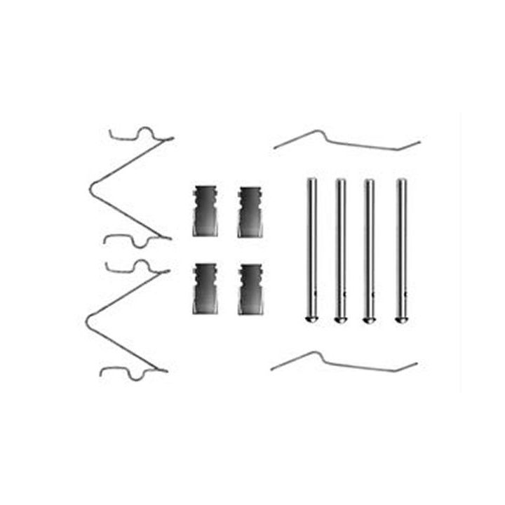 Priedų komplektas, diskinių stabdžių trinkelės TRW PFK330