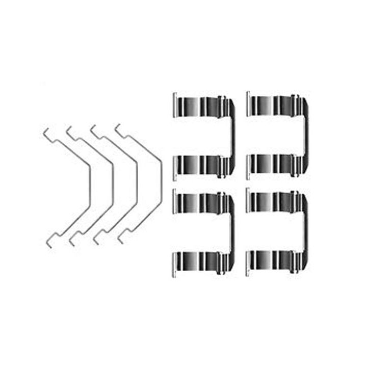 Priedų komplektas, diskinių stabdžių trinkelės TRW PFK331