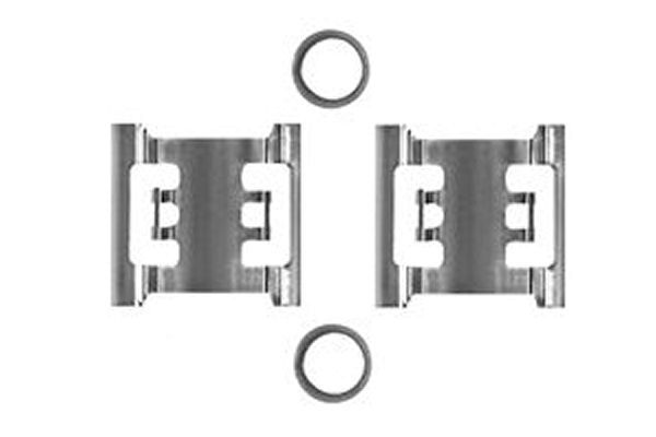 Priedų komplektas, diskinių stabdžių trinkelės TRW PFK340