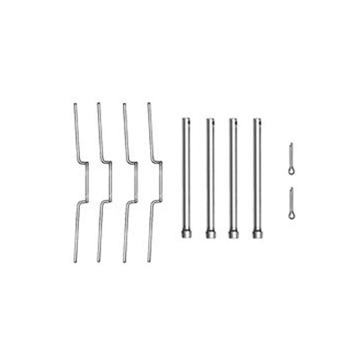 Priedų komplektas, diskinių stabdžių trinkelės TRW PFK346