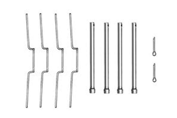 Priedų komplektas, diskinių stabdžių trinkelės TRW PFK346