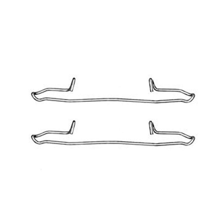 Priedų komplektas, diskinių stabdžių trinkelės TRW PFK349